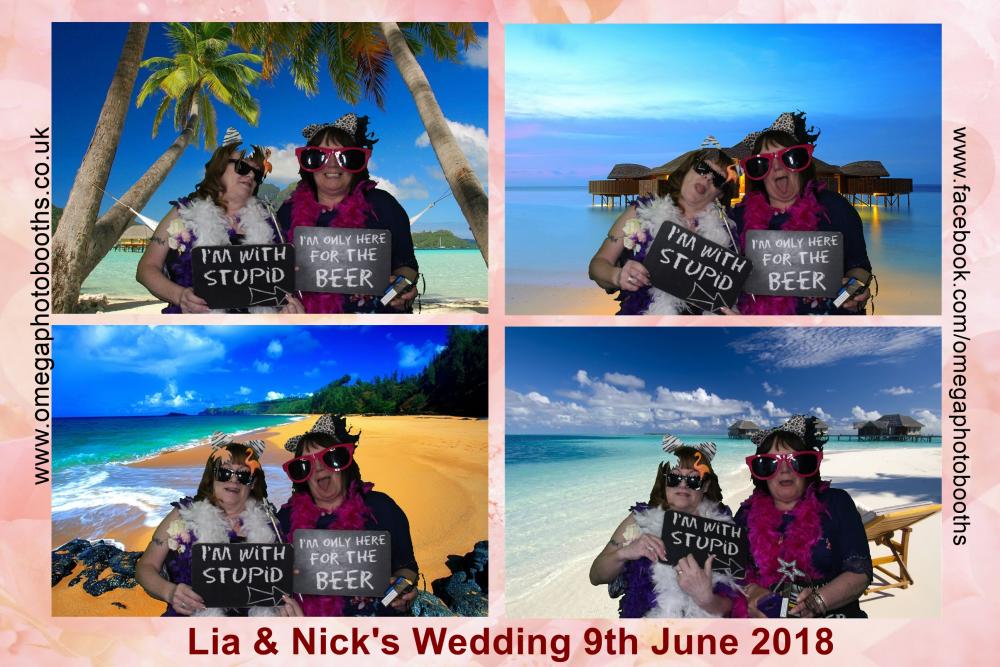 Lia & Nick's Wedding | View more photos from the event at gallery.omegaphotobooths.co.uk/u/Omega-Photobooths/Lia-Nicks-Wedding